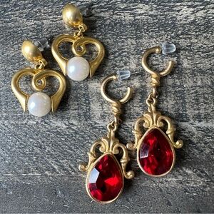 Pair of Earrings - Park Lane + Unsigned